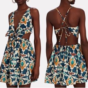 Charina sarte size small ikat mini dress